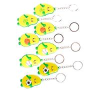 BESPORTBLE 1set Avocado Keychain Cute Squishy Cartoon Pendant Keychains for Soccer Lovers Unique Bag Fillers for Adults Fun Parties and Celebrations 8pcs