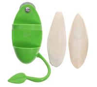 BESPORTBLE 1set Bird Food Holder Cuttlebone Stand for Parrots Easy Installation Feeding Rack for Animals Pet Supplies for Birds Reptiles and Tortoises