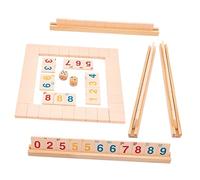 BESPORTBLE 1Set Board Game for Adults Wooden Shut the Box Dice Game Portable Table Game for Family Gatherings Social Skills Development for Home Bar Camping