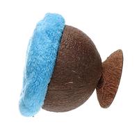 BESPORTBLE 1set Coconut Shell Hamster Nest Sleeping House for Small Animals Compact Design Suitable for Hamsters Mice and Squirrels Pet Comfort and Cage
