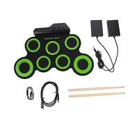 BESPORTBLE 1Set Compact USB Electronic Hand Roll Drum Set Portable Folding Drum for Beginners and Family Entertainment Pure Sound Quality Effects