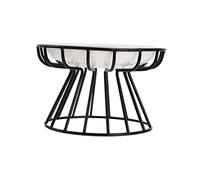 BESPORTBLE 1set Creative Elevated Cat Bowl with Iron Stand Ceramic Pet Feeder for Dogs Cats Comfortable Licking Easy Eating for Food Water Stylish Design Fish Bowl Stand