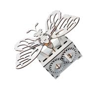 BESPORTBLE 1Set DIY Hand Cranked Butterfly Craft Educational Science Experiment Kit for Fun Assembly Plaything to Enhance Hands Skills and Learning Experience