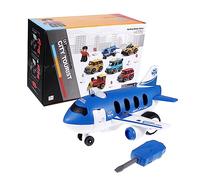 BESPORTBLE 1Set DIY Take Apart Aircraft for Educational Fun Assembly for Early Learning Boys Smooth Edges for Engaging Model Aircraft Kit