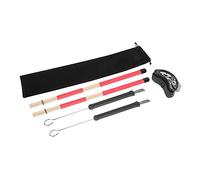BESPORTBLE 1Set Drum Brush Kit Set for Drummers Includes Brush Brush and Pedal Bell for Jazz Drums and Drum Comfortable Handle for Easy Use