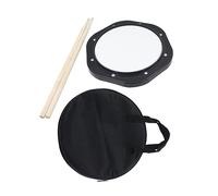 BESPORTBLE 1Set Dumb Drum with Portable Bag Practice Pad for Beginners Lightweight Durable for Music Lovers for Skill Development Great present Option