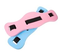 BESPORTBLE 1set Eva Swim Belts for Floating Buoyancy Waist Bands Blue Pink Durable Cloth Material Beginner Swimming Trainer for Natural Movement and Injury Prevention 2pcs