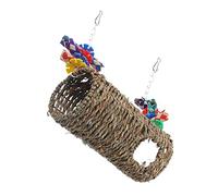 BESPORTBLE 1set Funny Bird Swing and Climbing Toy Decorative Perch Stand for Parakeets and Parrots for Enriching Bird Cages Joyful Playtime and Beautiful Home Decor
