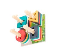 BESPORTBLE 1Set Geometric Educational Plaything for Stimulating Creativity and Logical Thinking for Parent Interaction and Early Learning Activities