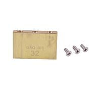 BESPORTBLE 1Set Guitar Copper Base Block for Tremolo System Durable Bridge Accessory for Style Electric Guitars Machined Finish Connection