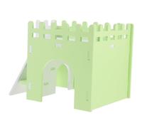 BESPORTBLE 1set Hamster Villa Hideout for Small Animals Cozy Guinea Pig Bed Squirrel Retreat Breathable Design for Exercise Play Pet Cage Accessory