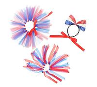 BESPORTBLE 1Set Independence Day Pet Headband Decorative Dog Costume for Party for Celebrating of with Your Furry Friend Pet Outfit for Dogs