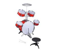 BESPORTBLE 1Set Jazz Drum Educational Percussion Drum Kit Fun Rhythm Instrument for Developing Musical Skills for Auditory Training and Entertainment