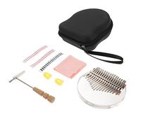 BESPORTBLE 1Set Kalimba Thumb Piano Transparent Key Portable Music Instrument for Beginners Lightweight Acrylic Design Accurate Tone Easy to Play for Music Lovers
