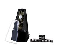 BESPORTBLE 1Set Mechanical Metronome for Guitar Piano Beat with Music Note Clip for Erhu Violin More Rhythm Tool for Musicians Random Color
