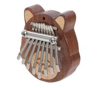 BESPORTBLE 1Set Mini Kalimba Thumb Piano Musical Instrument for Beginners Ethereal Melody Comfortable Design for Music Play and Learning