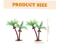 BESPORTBLE 1Set Miniature Beach Ornament Kit Micro Landscape Decors for Home Gardening Art Beach Decorations for Bedroom and Photography Props