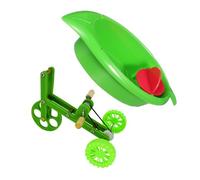 BESPORTBLE 1set Parrot Toys and Accessories Bird Bathing Tub Parakeet Bath for Cage Sturdy Plastic Material Bird Bike