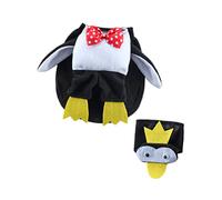 BESPORTBLE 1set Penguin Dog Cape Costume for Halloween Adorable Dog Cloak for Parties Lightweight and Easy to Wear and Puppies Fun Pet Apparel for Festive Occasions