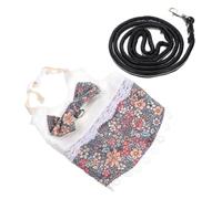 BESPORTBLE 1set Practical Lace Dress for Small Animals Leash for Outdoor Walks and Photos Skin-friendly Material Random for Bunnies and Kittens