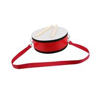 BESPORTBLE 1Set Red Marching Snare Drum for Handheld Drum with Strap Engaging Red Color Enhances Rhythm Skills for School Performances and Outdoor Activities