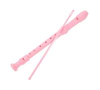 BESPORTBLE 1Set Soprano Recorder for Beginners Stylish Flute Instrument with Cleaning Rod Storage Bag for Teens Music Learning Home Entertainment