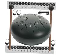 BESPORTBLE 1Set Steel Tongue Drum Kit for Adults Complete Percussion Instrument with Mallets Stickers and Carry Bag for Meditation Yoga and Musical Enlightenment