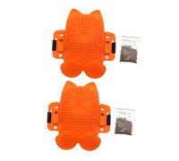 BESPORTBLE 1set Wall Corner Massage Combs for Cats Cat Grooming Rubbing Board for Self-massaging Practical Pet Tool for Stress Relief Hair Removal