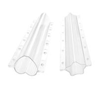 BESPORTBLE 2 Pack Cucumber Shaping Moulds Transparent Plastic Fruit Growth Molds for Garden Yard and Backyard Planting Reusable Vegetable Growing Tools