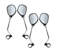 BESPORTBLE 2 Pairs Bike Handlebar Mirror with Wide Angle HD Rearview Shake Technology for Mountain and Electric Bikes Quick Installation System for Stable Clear Visibility and Reduced Blind
