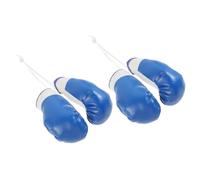 BESPORTBLE 2 Pairs Mini Boxing Gloves Pendants Lightweight Boxing Lovers Bag Keychain Car Hanging Decor Accessories