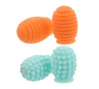 BESPORTBLE 2 Pairs Silicone Drumstick Dampeners for Sticks Noise Reduction Tips for Quiet Practice Percussion Protectors Sound Mute for Home Studio and Lessons
