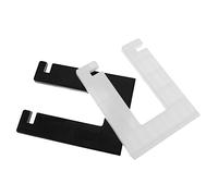 BESPORTBLE 2 Pcs Balance Bike Parking Rack for Scooter Stand Practical and Easy to Use Storage Holder Durable Black and White Parking Stands for Indoor and Outdoor Use