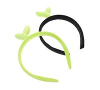 BESPORTBLE 2 Pcs Bean Sprout Headband Lightweight Comfortable Hair Hoop for Party Cosplay Festival Sprouts Hair Accessories Seedling Headdress