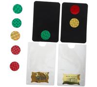 BESPORTBLE 2 Pcs Childrens Traffic Change Cards for Talent Shows and Family Bonding Novel Color Prediction Chips Prank for Interactive Holiday Birthday Parties and School Performances