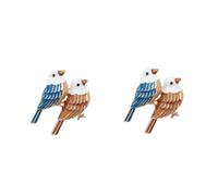 BESPORTBLE 2 pcs Creative Golden Oil Drop Brooch for Women Lovely Breastpin Clothing Accessory Simple Extraordinary Design for Bags Sweaters Coats and More