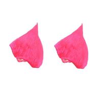 BESPORTBLE 2 pcs Flame Shape Carnival Wig Rose Red Inner Net Cosplay Hair Accessory for Halloween Party Adults