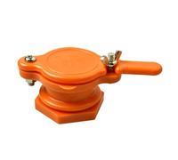 BESPORTBLE 2 Pcs Honey Gate Valve for Honey Extractor Beekeeping Supplies Orange Color Easy Dispensing