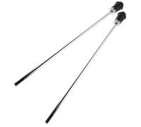 BESPORTBLE 2 Pcs Metal Drum Set Floor Leg Clamp Holder Professional Percussion Stand Easy Installation Lightweight and Compact