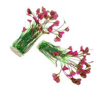 BESPORTBLE 2 Pcs Realistic Aquarium Plants Natural Looking Plastic Fish Tank Decor for Versatile Underwater Landscaping for Various Aquariums and Tropical Fish Tanks