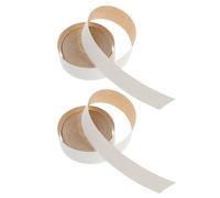 BESPORTBLE 2 Rolls Beige Cloth Lampshade Edging Strip for Floor Lamp Shades | Linen Finish, Smooth Seamless Seam Covering, Modern Rustic Style, for Home Decor and Quick Fix