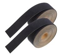 BESPORTBLE 2 Rolls Black Cloth Lampshade Edging Strip with Self-adhesive Design, 0.79 Inch Wide Tape for Lampshade Edges Banding, for Home Decor and Studies