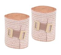 BESPORTBLE 2 Rolls Cotton Compression with Uniform Pressure and Breathable Material for Sports Injuries and Camping Trips, Lightweight Wraps Conducive