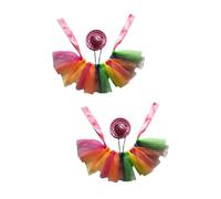 BESPORTBLE 2 Sets Lizard Costume Adult Bearded Dragon Clothes Decorative Lizard Garment Pet Hat Skirt Kit Reptile Accessories