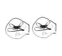 BESPORTBLE 2 Sets Lizard Leash Lizard Training Leash Reptiles Pulling Rope Turtle Leash Small Pet Leashes Small Animal Harness Walking Leash Lizard Harness Kit Leash with Wings Black Metal