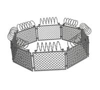 BESPORTBLE 2 Sets Military Theme Plastic Fence for DIY Assembly Decorative Protective Net for Creative Play Sturdy Enemy Wall Model for Boys and Military Party Decorations