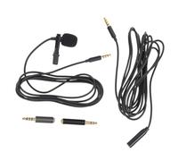 BESPORTBLE 2 Sets Phone and Laptop Microphone Recording Kit with Metal Shell and Universal Adapters, 2m Extension Cable Included, Professional Mic Accessories for Interviewing and K-singing