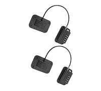BESPORTBLE 2 Sets Window and Refrigerator Locks with Password Combination Safety Locks for Fridge Freezer Easy to Install Secure Household Appliances and Prevent Access