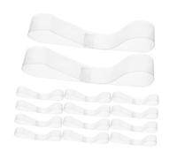 BESPORTBLE 20 Pairs Clear Detachable Shoe Straps for High Heels Transparent Loose Belts for Secure Fit Foot Friendly Heel Straps for Womens Pumps and Sandals