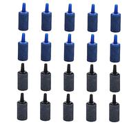 BESPORTBLE 20 Pcs Aquarium Air Stone Clip Deciduous Clip British Brooch Pond Air Stones Pin Brooch Car Aquarium Air Pump Automatic Fish Feeder Bell Props Gel Blue Sand